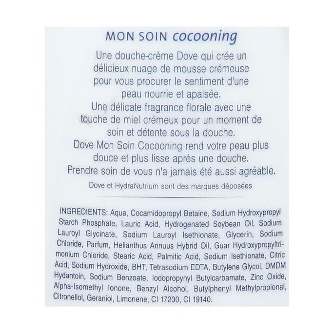 Dove Gel Douche Soin Cocooning 400 Ml Lestendancesfr 9254