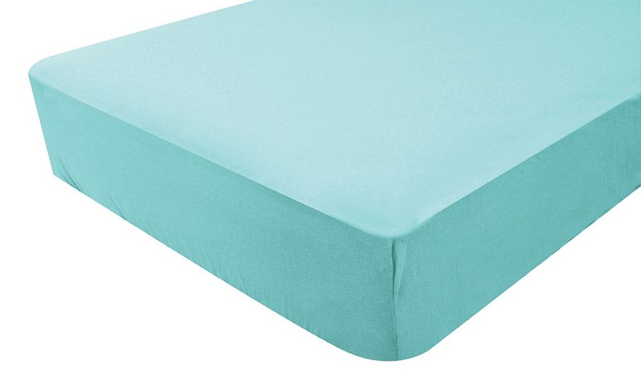Doux Nid Drap Housse Bebe Jersey 60 X 1 Cm Bleu Turquoise Doux Nid Lestendances Fr