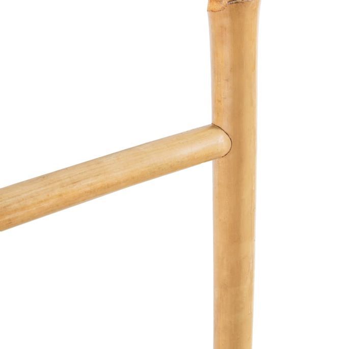 Échelle à serviettes 5 échelons Bambou 150 cm - Photo n°4