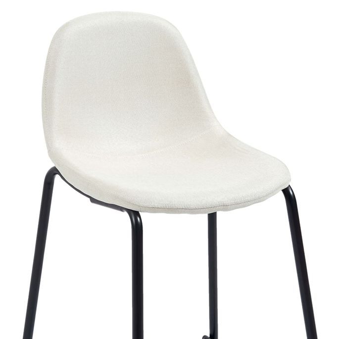 Ensemble de bar 5 pcs Tissu Crème - Photo n°10