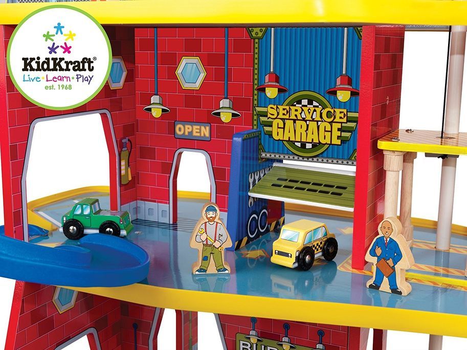 Kidkraft Ensemble Garage Deluxe KidKraft 17481 LesTendances Fr   Ensemble Garage Deluxe Kidkraft 17481 0706943174814 139800 