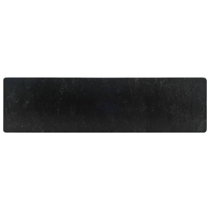 Évier 45 x 30 x 12 cm Marbre Noir - Photo n°5