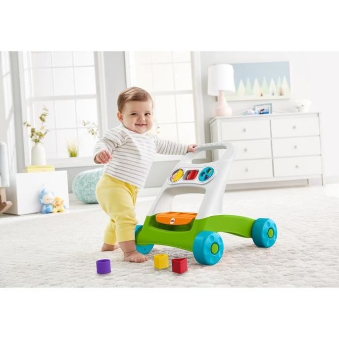 Fisher Price Mon Trotteur Basique Avec Tableau D Activites Pour Amuser Bebe Et Jouer Assis Ou Debout 9 Mois Et Lestendances Fr