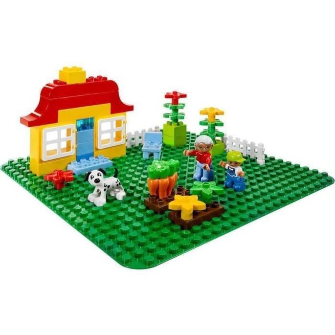 Lego - 2304 - Duplo - Grande plaque de base verte
