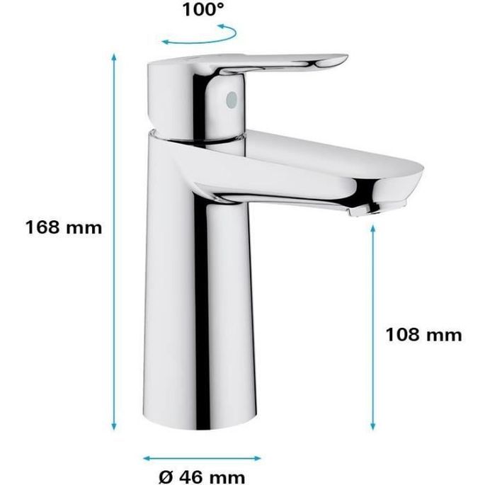 GROHE - Mitigeur lavabo salle de bains 3 - Photo n°3