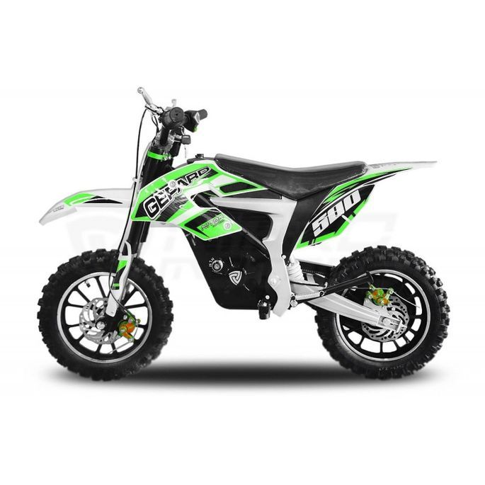 Guépard Deluxe 500W lithium 36V vert 10/10 pouces Pocket bike électrique - Photo n°3