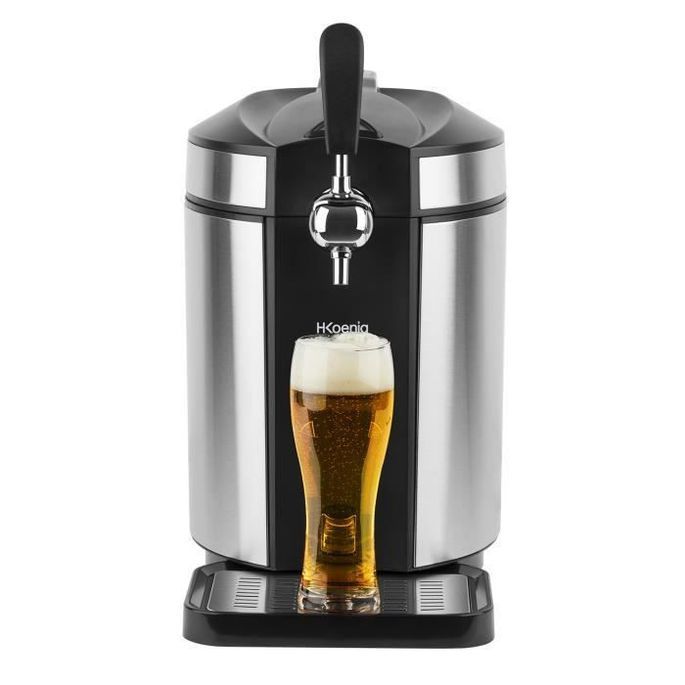 HKoeNIG Tireuse a biere  Pour tous les fûts de 5L  Noir/Inox - BW1880 - Photo n°2