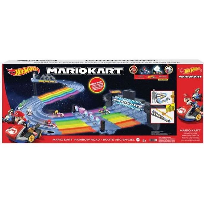Hot Wheels Piste Route Arcenciel Mario Kart Circuit / Petite
