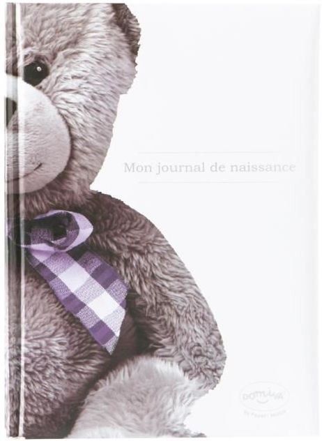 Journal de naissance ourson blanc Souvenir de naissance - Photo n°1