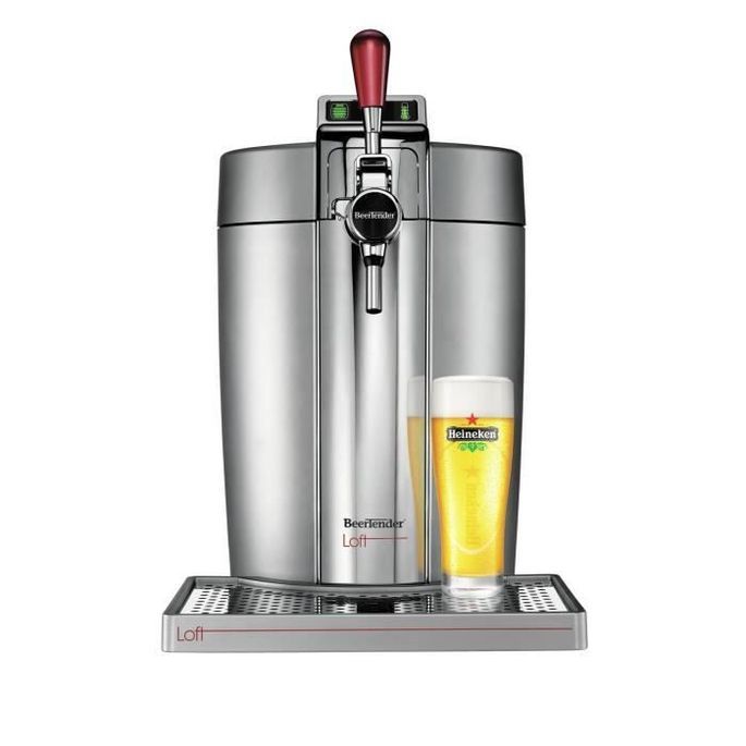 KRUPS Tireuse a biere Beertender - VB700E00 - Compatible fûts 5 L - Chrome - Photo n°1