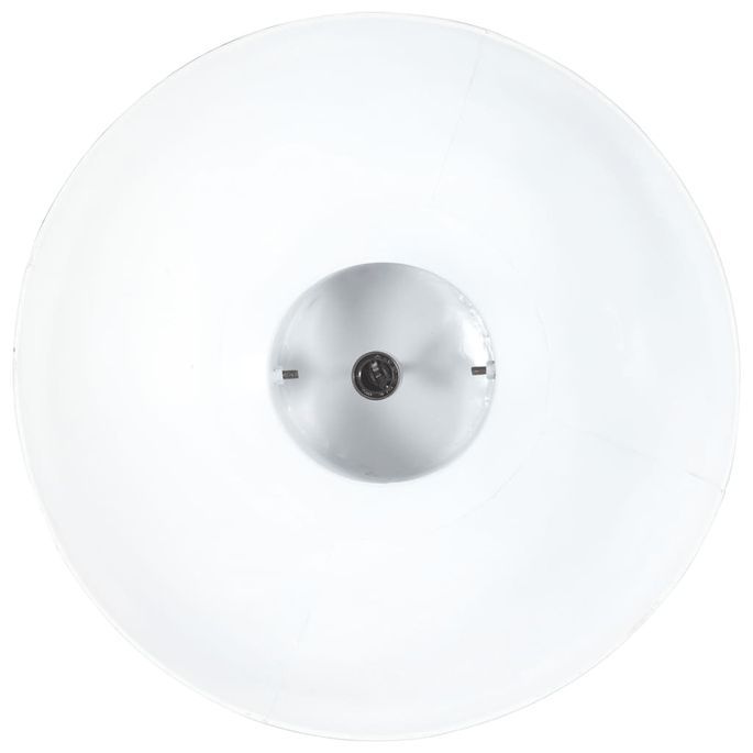 Lampe suspendue industrielle 25 W Blanc Rond Manguier 52 cm E27 - Photo n°9