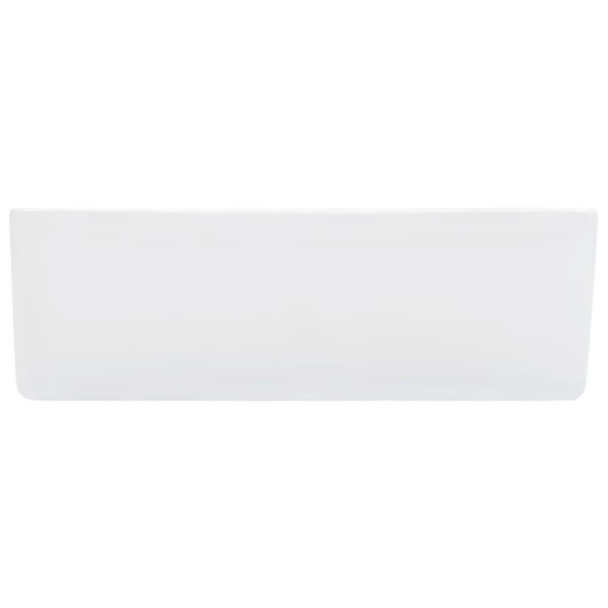 Lavabo 40x30x13 cm Céramique Blanc - Photo n°4