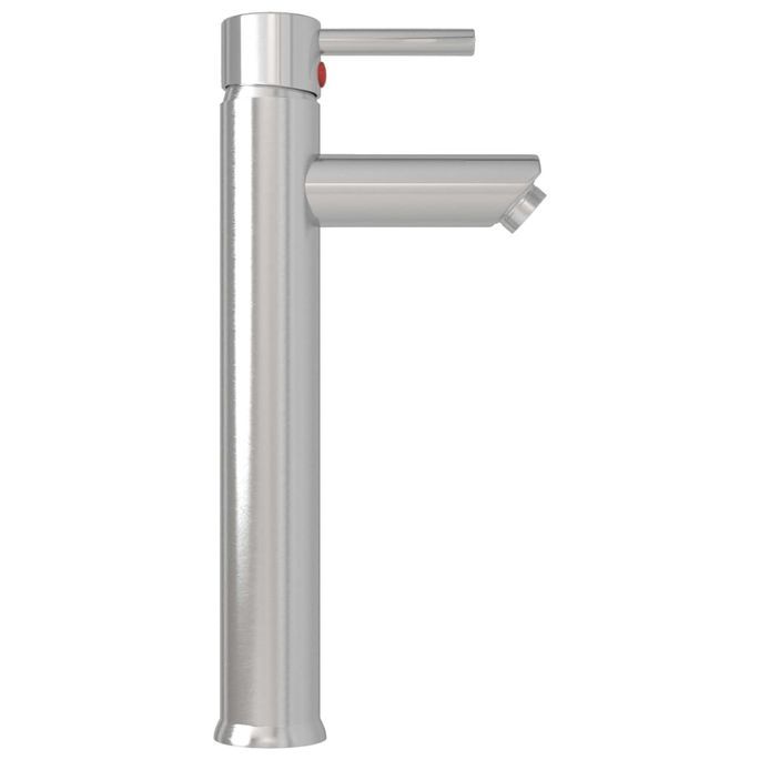 Lavabo de bain avec robinet et drain à poussoir Verre trempé 19 - Photo n°4