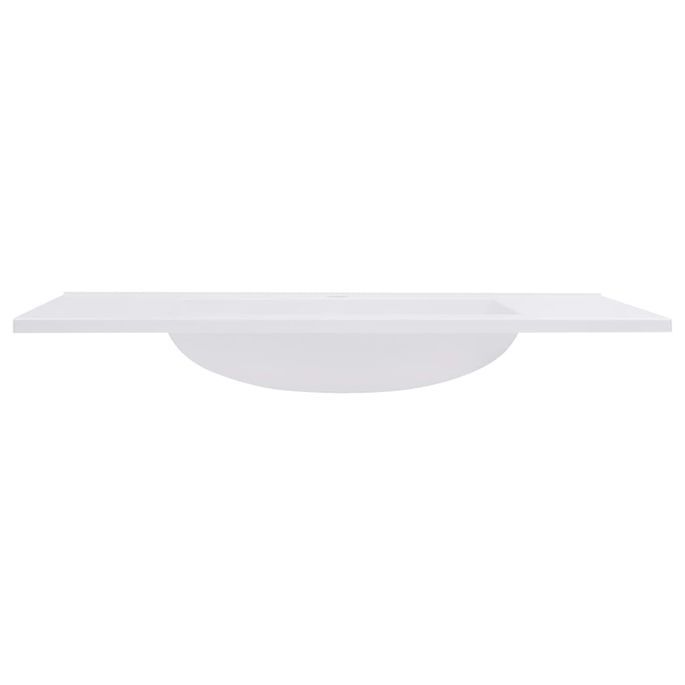Lavabo encastré 600x460x130 mm SMC Blanc - Photo n°3