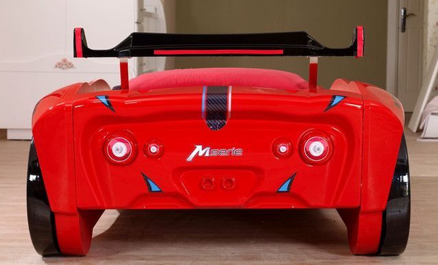 Lit voiture de course V5 noir - Photo n°4