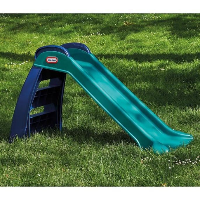 Little Tikes - Mon Premier Toboggan - Colori Jungle - Pour Extérieur ou ...