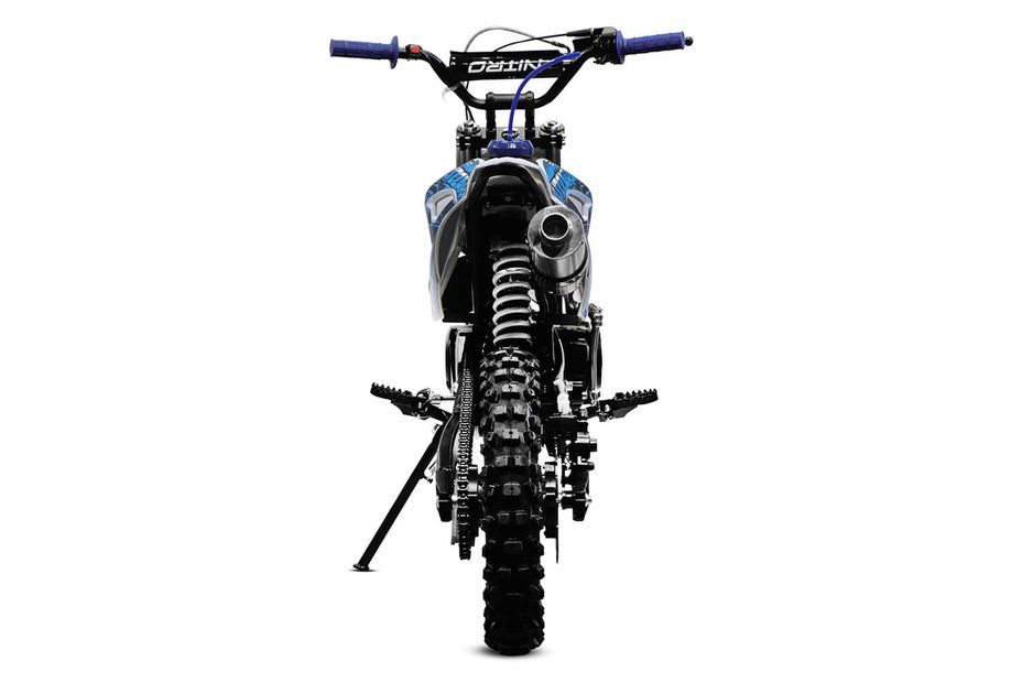 Tonado 125cc 4 temps 14/12 e-start semi automatique bleu Dirtbike - Photo n°5
