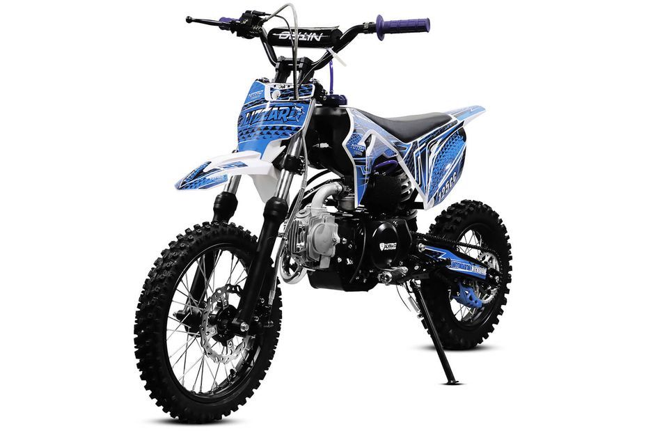 Tonado 125cc 4 temps 14/12 e-start semi automatique rouge Dirtbike - Photo n°16