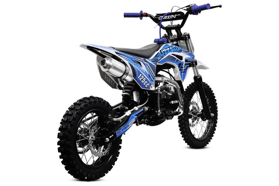 Tonado 125cc 4 temps 14/12 e-start semi automatique vert Dirtbike - Photo n°13