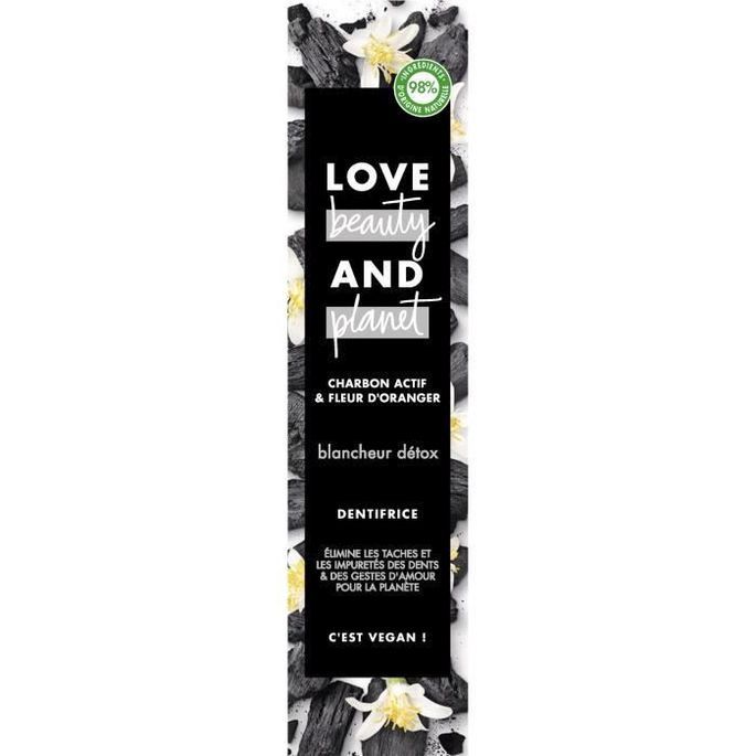LOVE BEAUTY AND PLANET Dentifrice Blancheur Détox - 75 ml | LesTendances.fr