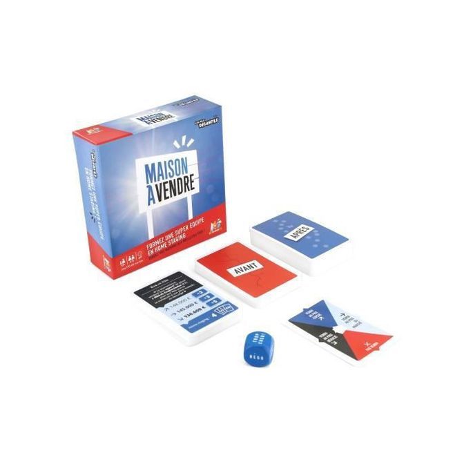 Maison a vendre M6 Games Jeu de société CARTAMUNDI LesTendances.fr