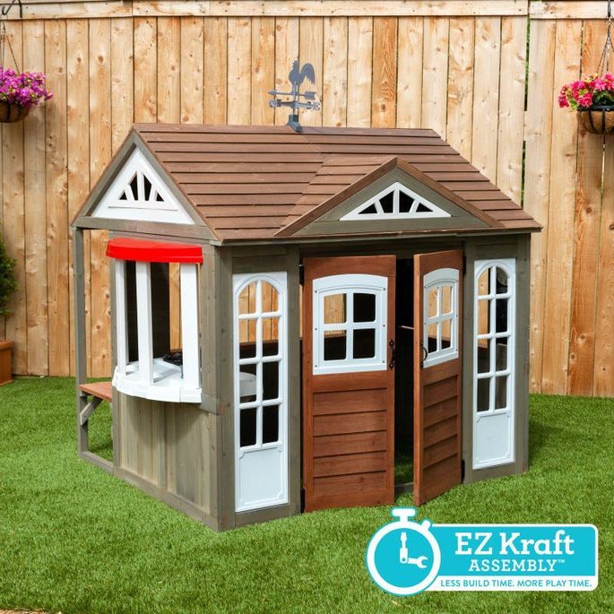 Maison enfant en bois Country Vista - Photo n°11