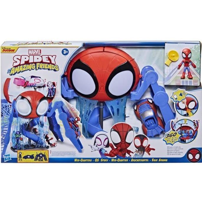 Marvel Spidey And His Amazing Friends - Quartier Général De Spidey Avec ...