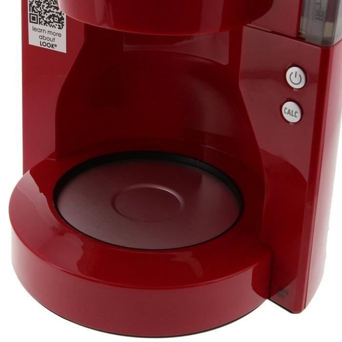 MELITTA 1011-17 Cafetiere filtre Look IV Selection - Rouge - Photo n°2