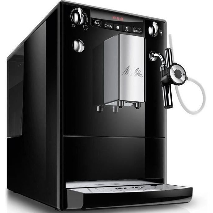 MELITTA E957-101 Machine expresso automatique avec broyeur Caffeo Solo & Perfect Milk - Noir - Photo n°2