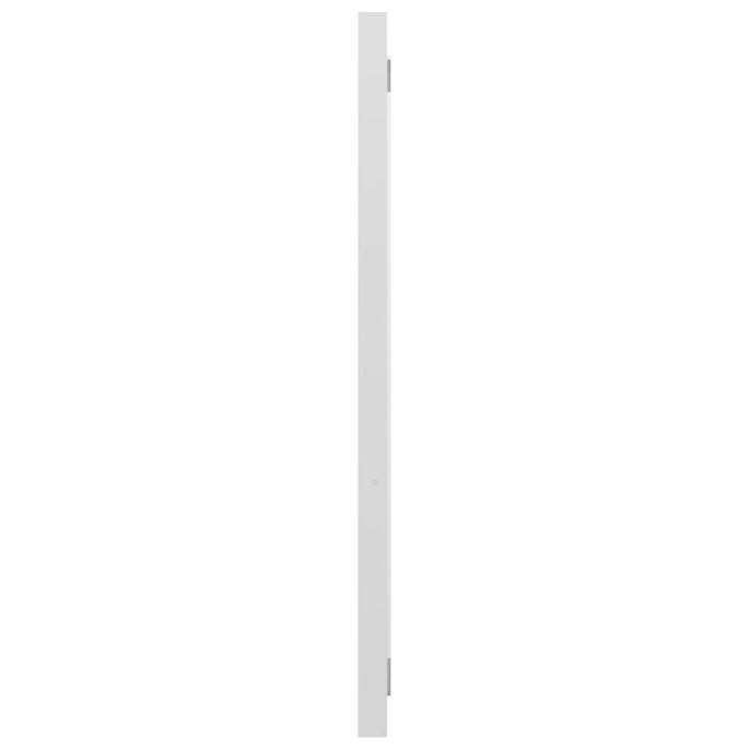 Miroir de salle de bain Blanc brillant 90x1,5x37 cm - Photo n°4
