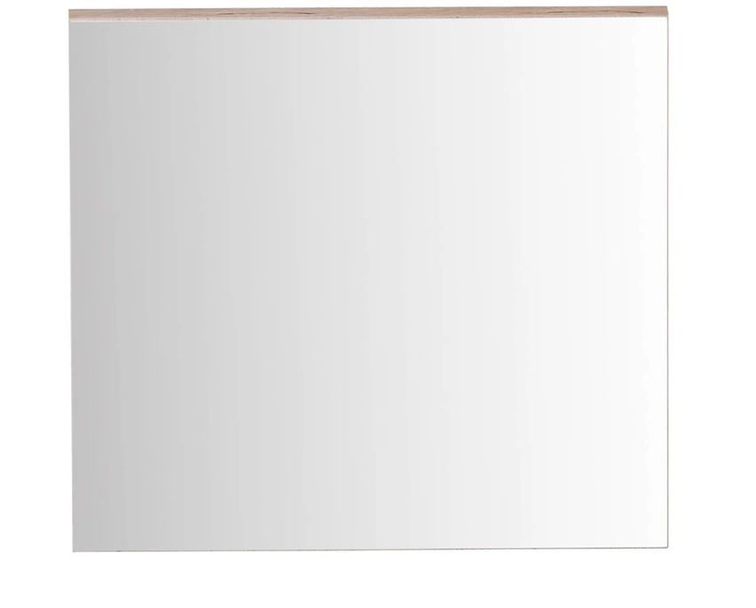 Miroir mural rectangulaire chêne clair Varok 60 cm - Photo n°1