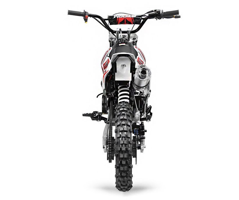 Moto 125cc Storm 4 temps 14/12 e-start semi automatique rouge - Photo n°4