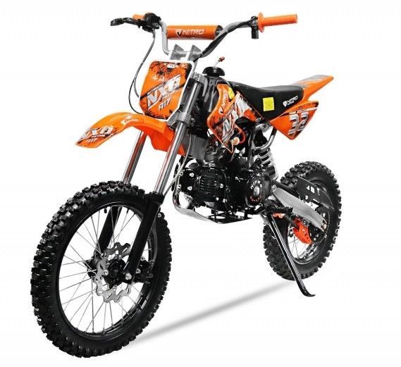 Moto cross 125cc automatique 17/14 orange Sprinter - Photo n°2