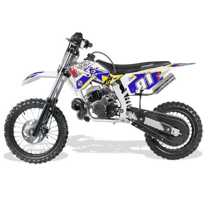  Moto  cross automatique 50cc  Sporty 14 12 3 5cv Kick  