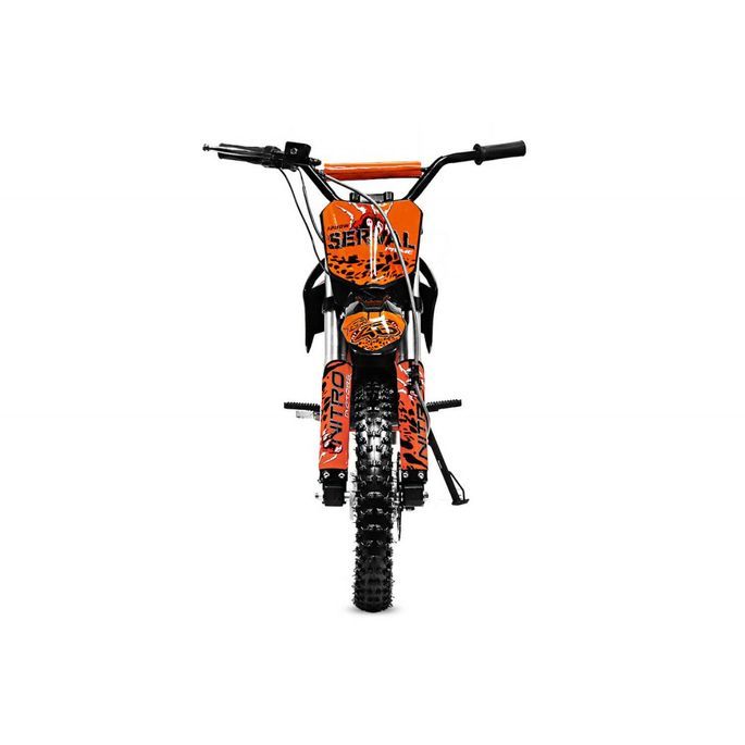 Moto cross électrique 1200W 48V lithium 12/10 Prime orange - Photo n°5