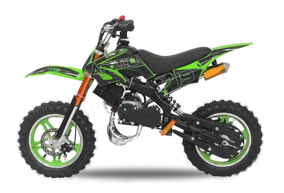 Moto cross enfant 49cc e-start 10/10 Viper bleu - Photo n°5