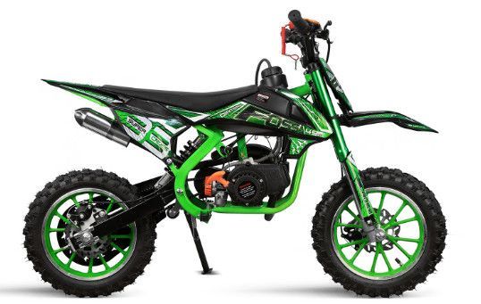 Moto cross enfant 49cc Fossa 10/10 vert - 50 Km/h - Photo n°7