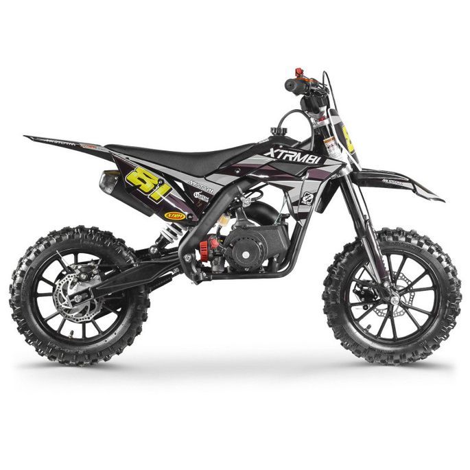 Moto cross enfant 50cc MX Storm noir - Photo n°2