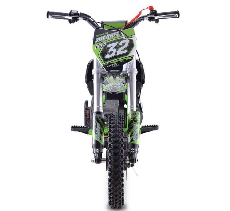 Moto cross enfant 60cc Jafaar 12/10 bleu - Photo n°3