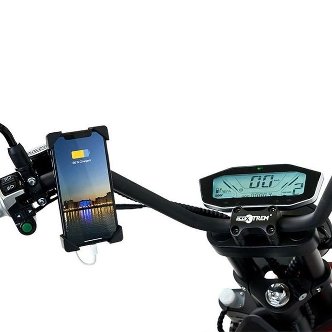 Moto électrique City Coco Ikara bleu 1500W – 45 km/h - homologué route - Photo n°10