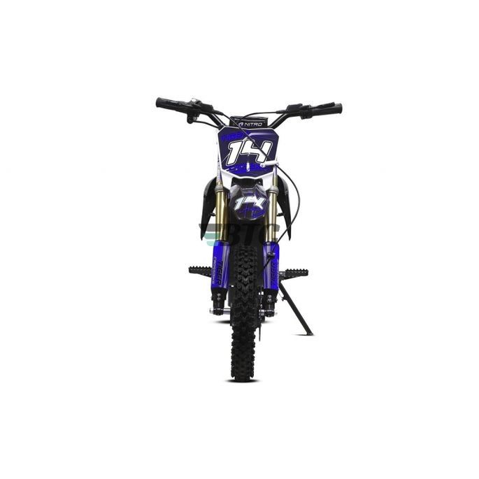 Moto électrique enfant Tiger luxe 1100W Lithium 36V 12/10 bleu - Photo n°5