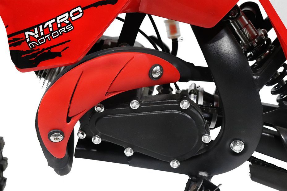 Moto enfant Super cross 49cc 10/10 rouge - Photo n°8