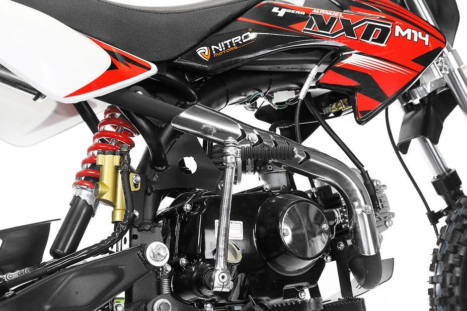 NXD prime M14 125cc rouge 14/12 pouces manuel Dirt bike - Photo n°2