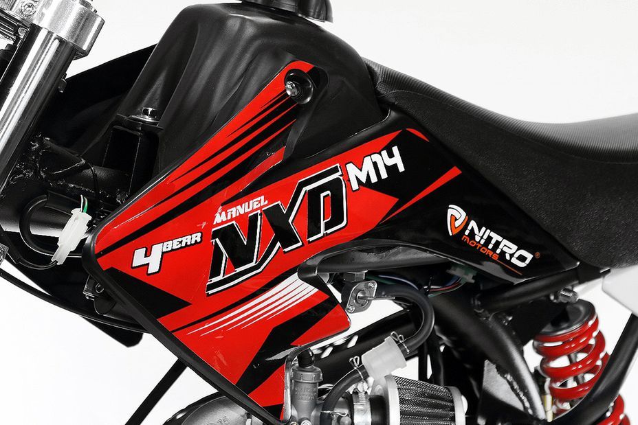 NXD prime M14 125cc rouge 14/12 pouces manuel Dirt bike - Photo n°7