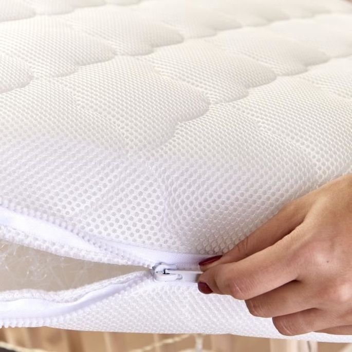 P Tit Lit Matelas Bebe Airclean Entierement Lavable Ultra Ventile Dehoussable Fabrication Francaise 70 X 140 X 12 Cm Lestendances Fr