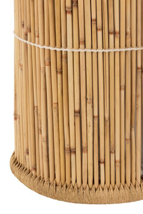 Panier de rangement rond bambou naturel Guapa - Lot de 2 - Photo n°4