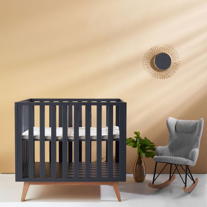 Quax Parc Bebe Bois Anthracite Et Pieds Hetre Massif Noma 77x97 Cm Lestendances Fr