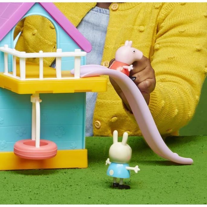 Peppa Pig Le club des amis de Peppa, jouet préscolaire, sons, 2 figurines, 7 accessoires, des 3 ans - Photo n°5