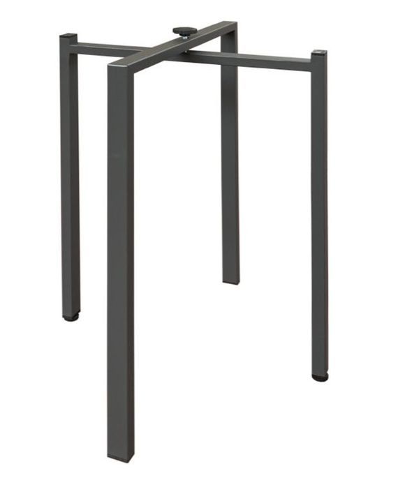 Petite table carrée extensible 4 à 10 personnes 90 à 246 cm bois blanc Ribo - Photo n°4