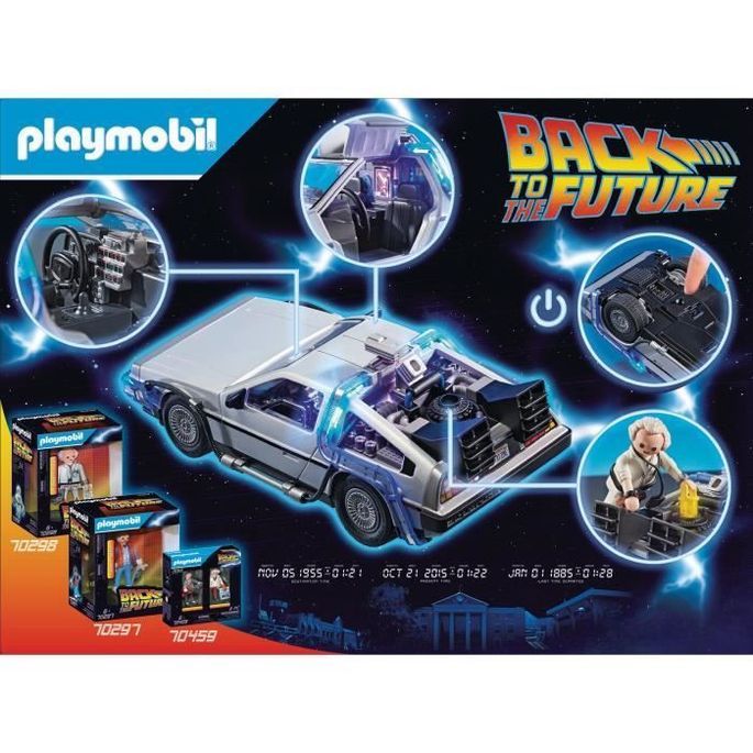 Playmobil Retour Vers Le Futur Delorean Nouveaute Lestendances Fr